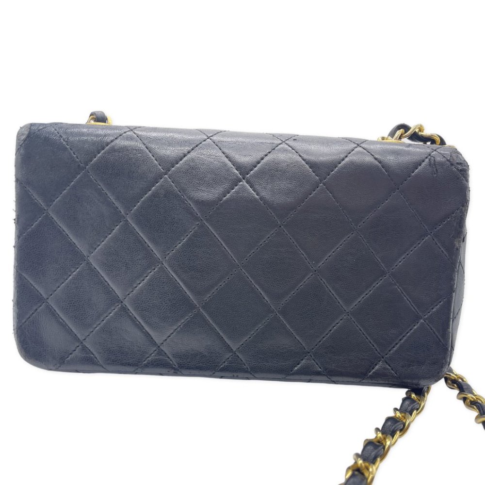 Vintage CHANEL Black Lambskin Quilted Mini Flap Bag 1280517 - $500 OFF FLASH SAL - Picture 16 of 16